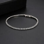 Silver Tennis Bracelet - Image 2