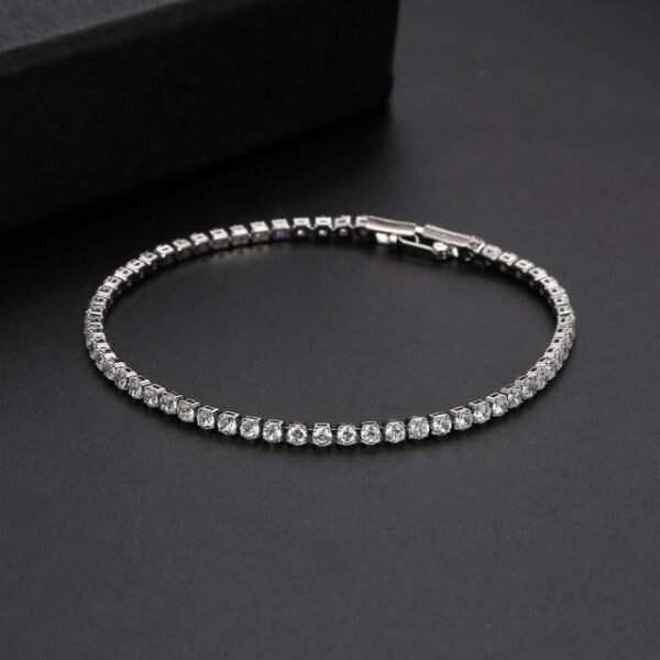 Silver Tennis Bracelet product photo 2 | Glossy.pk Pakistan