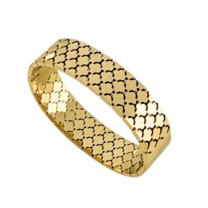 Sparkle Bangle- Hancuff — Stainless Steel product photo 2 | Glossy.pk Pakistan