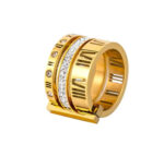 3 Layered Roman Ring