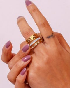 3 Layered Roman Ring product photo 3 | Glossy.pk Pakistan