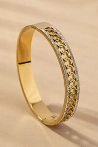 Chain Pattern Bangle-Cuff product photo 3 | Glossy.pk Pakistan