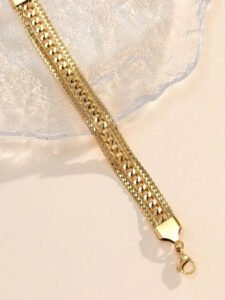 Double Curb Bracelet — jewellery from Glossy.pk, Pakistan