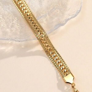 Double Curb Bracelet