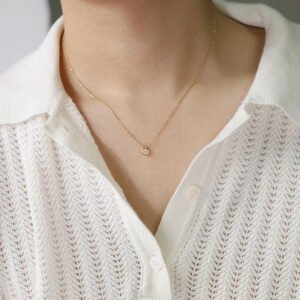 Mini stone-set Necklace