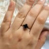 Black Clover Adjustable Ring product photo 2 | Glossy.pk Pakistan