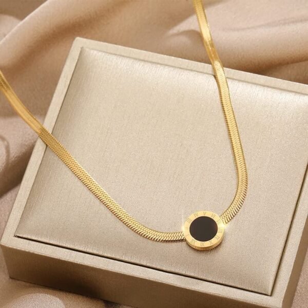 Black Moon Star Necklace product photo 2 | Glossy.pk Pakistan