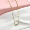 Bow zarkoon necklace anti-tarnish jewellery from Glossy.pk, Lahore