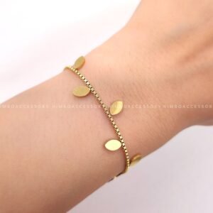 Leaf Flower Bracelet