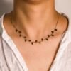 Leaf Flower Necklace product photo 3 | Glossy.pk Pakistan