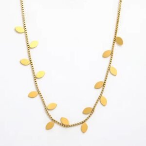 Leaf Flower Necklace