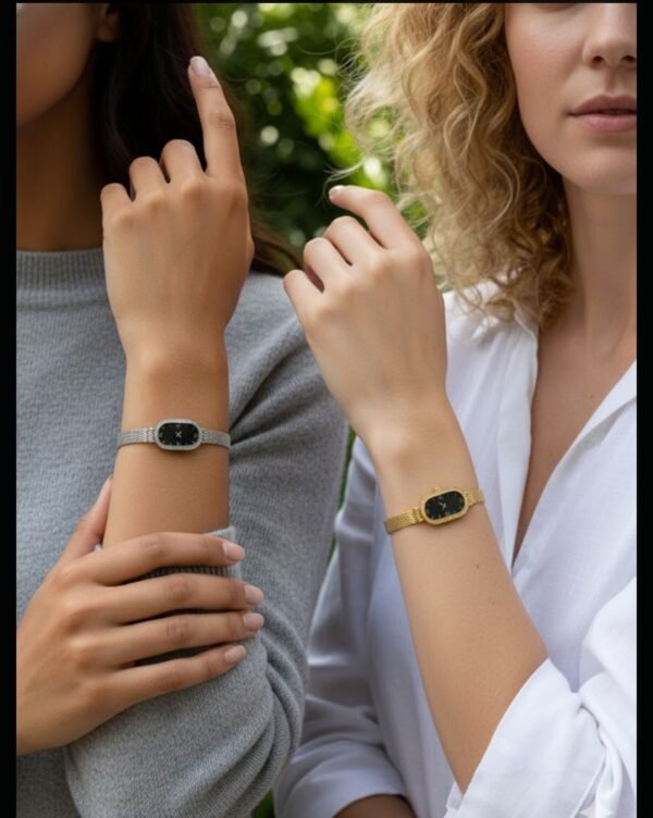 Watch Bracelet — Stainless Steel (Gold, Silver) — jewellery from Glossy.pk, Pakistan