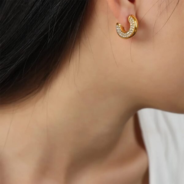Glint Mini CZ Hoop product photo 4 | Glossy.pk Pakistan