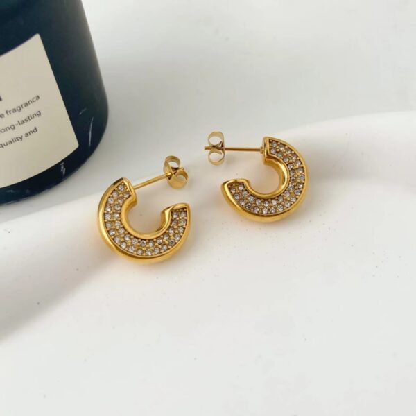 Glint Mini CZ Hoop product photo 2 | Glossy.pk Pakistan