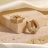 Buttercup Earrings anti-tarnish jewellery from Glossy.pk, Lahore