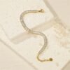 Golden Tennis Bracelet product photo 2 | Glossy.pk Pakistan