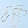 Milas Twisted & Snake Chain Necklace Combo product photo 3 | Glossy.pk Pakistan