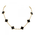 5 Leaf Clover Necklace - Image 3