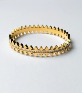 Spikey Bangle — Pure Stainless Steel product photo 3 | Glossy.pk Pakistan