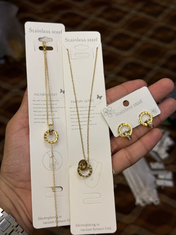 Roman Set — jewellery from Glossy.pk, Pakistan