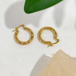 Pearl Studded Earrings - Image 3