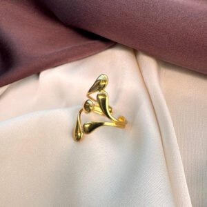 Adjustable Multi-Layered Chunky Ring — Gold product photo 3 | Glossy.pk Pakistan
