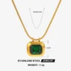 Diamond Stone Neckless anti-tarnish jewellery from Glossy.pk, Lahore