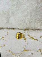 Adjustable Rough and Chunky Ring-Gold - Image 3