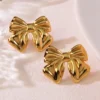 Chunky Bow Earrings — jewellery from Glossy.pk, Pakistan