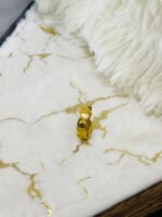 Adjustable Heart Ring- Gold - Image 6