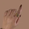 Adjustable Multi‑Layered Ring — Gold Plated — jewellery from Glossy.pk, Pakistan