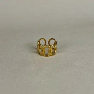 Adjustable Multi‑Layered Ring — Gold Plated product photo 2 | Glossy.pk Pakistan