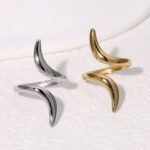 Adjustable Layered Ring- Gold - Image 2