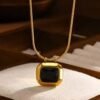 Stone Necklace (Four Colours) product photo 4 | Glossy.pk Pakistan