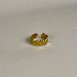 Adjustable Heart Ring- Gold - Image 4