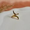 Adjustable Layered Ring — Gold Plated Stainless Steel product photo 4 | Glossy.pk Pakistan