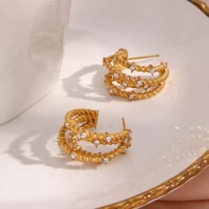 E.B. Belle Stylish Earring — Stainless Steel