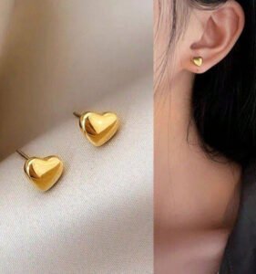 Heart Bracelet, Necklace & Studs Set product photo 3 | Glossy.pk Pakistan