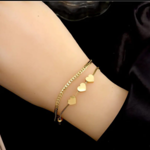 Heart Bracelet (Stainless Steel)