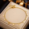Butterfly Anklet Stainless Steel — Waterproof product photo 3 | Glossy.pk Pakistan