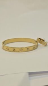 Handcuff & Ring Combo — Stainless Steel — jewellery from Glossy.pk, Pakistan
