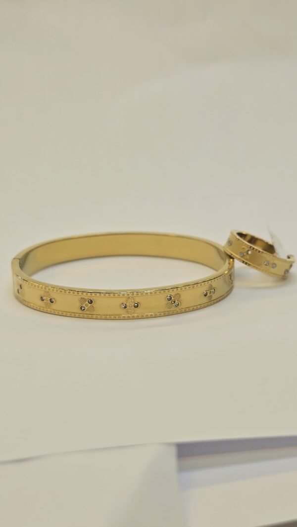 Handcuff & Ring Combo — Stainless Steel — jewellery from Glossy.pk, Pakistan