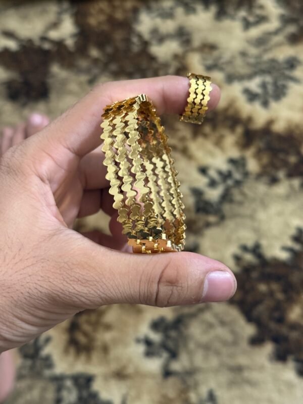 Handcuff Bracelet with Ring — jewellery from Glossy.pk, Pakistan