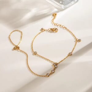 Anja Jewellery Set — Stainless Steel product photo 3 | Glossy.pk Pakistan