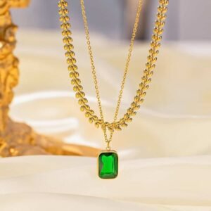 Double Layer Necklace — Stainless Steel