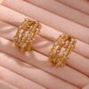 E.B. Belle stylish earring anti-tarnish jewellery from Glossy.pk, Lahore