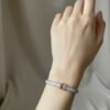 Emerald Tanis Bracelet — White product photo 2 | Glossy.pk Pakistan