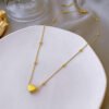 Heart Bracelet, Necklace & Studs Set product photo 2 | Glossy.pk Pakistan