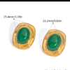Green Stone Earring product photo 2 | Glossy.pk Pakistan