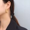 Stainless Steel New Design Earrings — jewellery from Glossy.pk, Pakistan